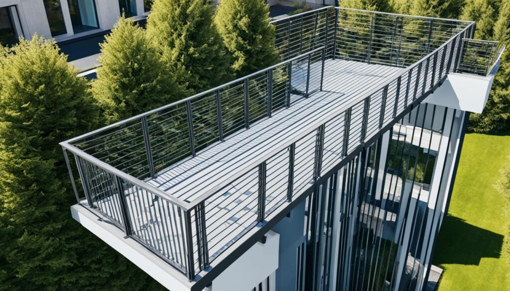 bezpieczna balustrada na balconie bezpieczna balustrada na balconie