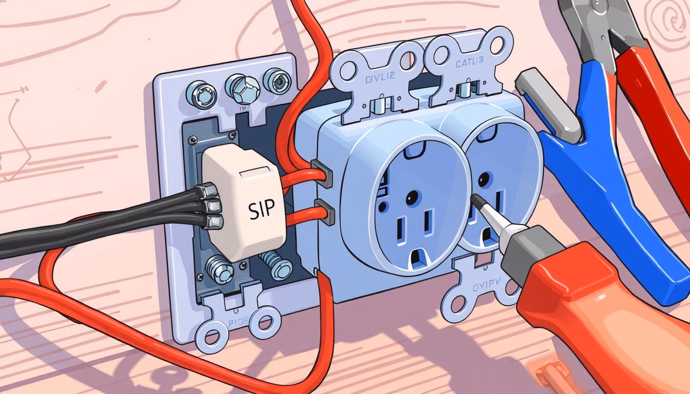 jak podłączyć gniazdko elektryczne szeregowo